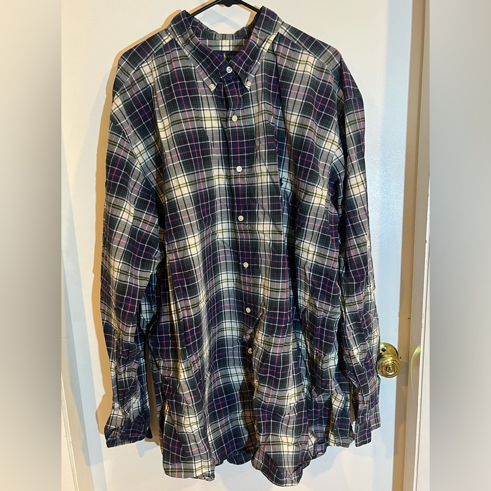 Ralf Lauren Botton down shirt long sleeve